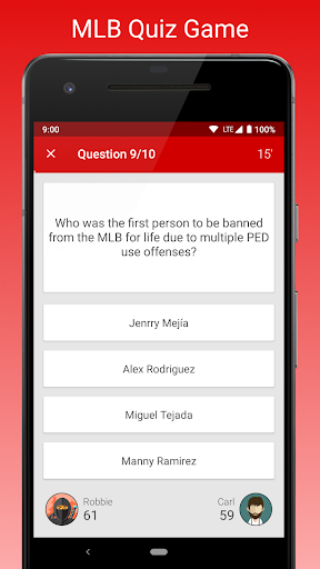 Fan Quiz for MLB ảnh chụp màn hình 1