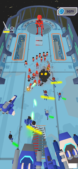Space Army: Universe Clash Mod captura de pantalla 1