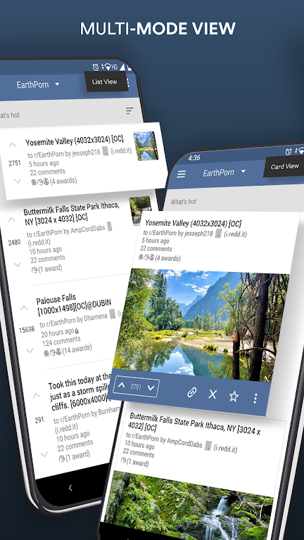 ภาพหน้าจอ BaconReader for Reddit 3