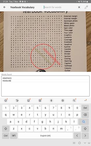 Word Search Scanner and Solver Screenshot 1