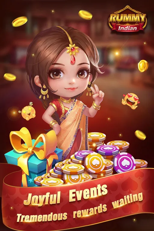 Indian Rummy-Free Online Card Gameスクリーンショット1
