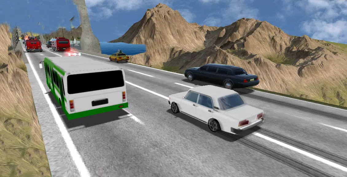 Traffic Rider : Car Race Game屏幕截圖3