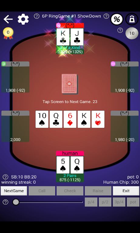 Holdem NL Championship Screenshot 1