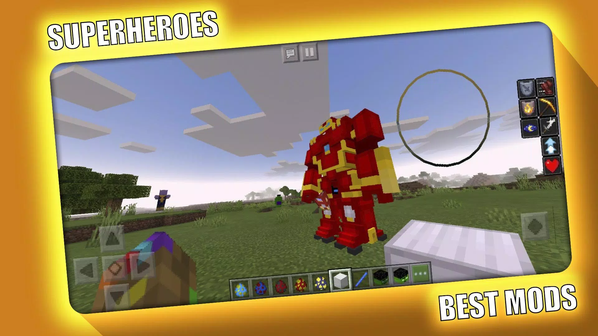 Superheroes Mod for Minecraft 应用截图第1张
