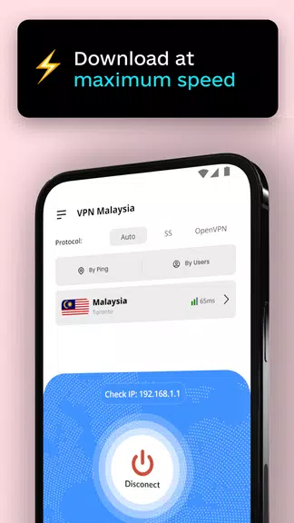 VPN Malaysia - Unlimited KL IP Capture d’écran4