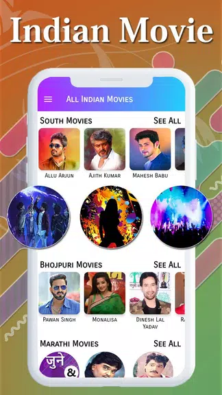 Indian Movies: Hindi, Gujarat captura de pantalla 3
