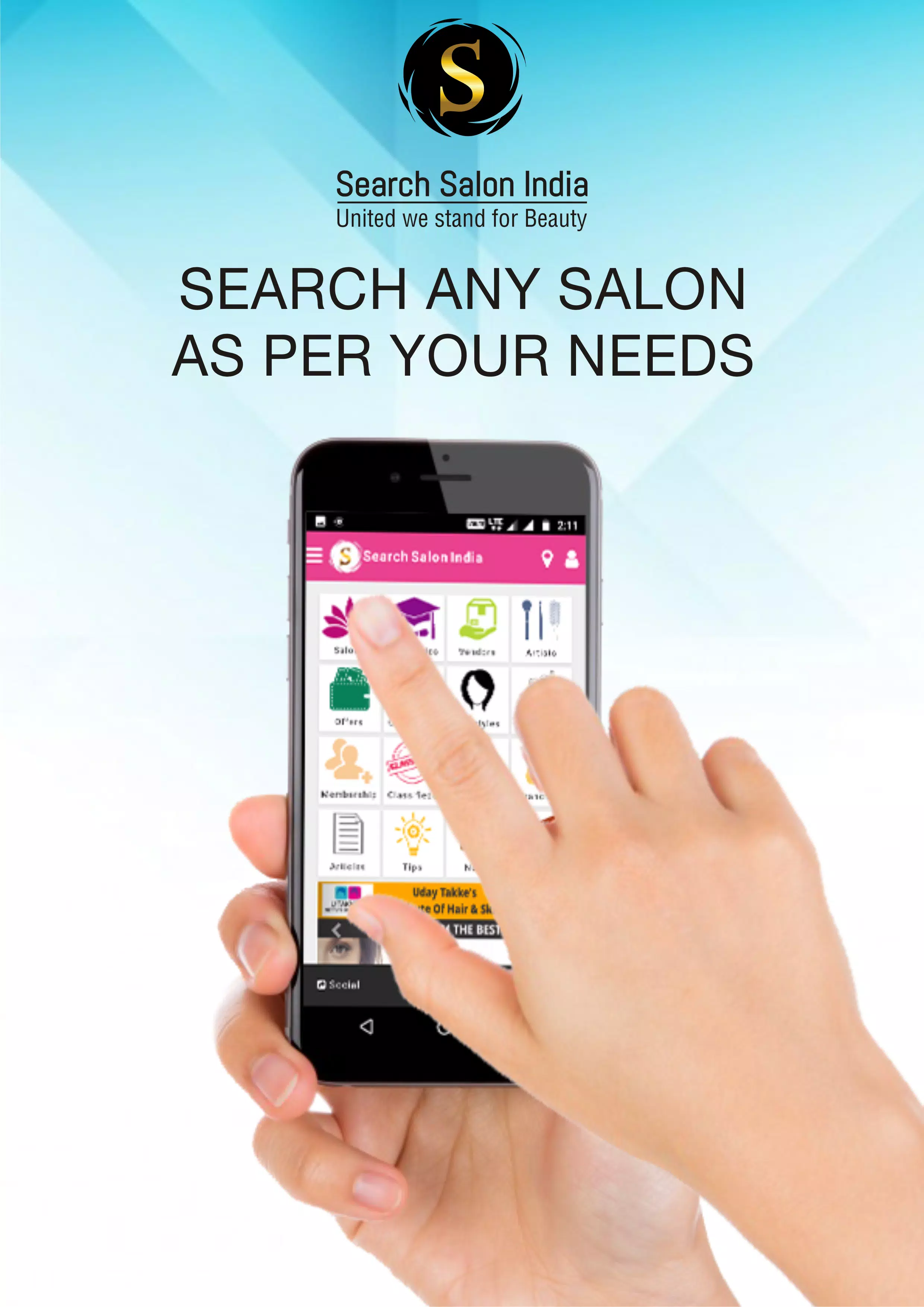 Screenshot Search Salon India 3