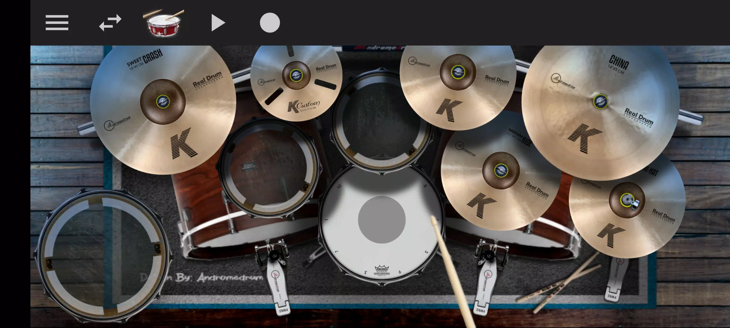 Mega Drum - Drumming App Screenshot 1