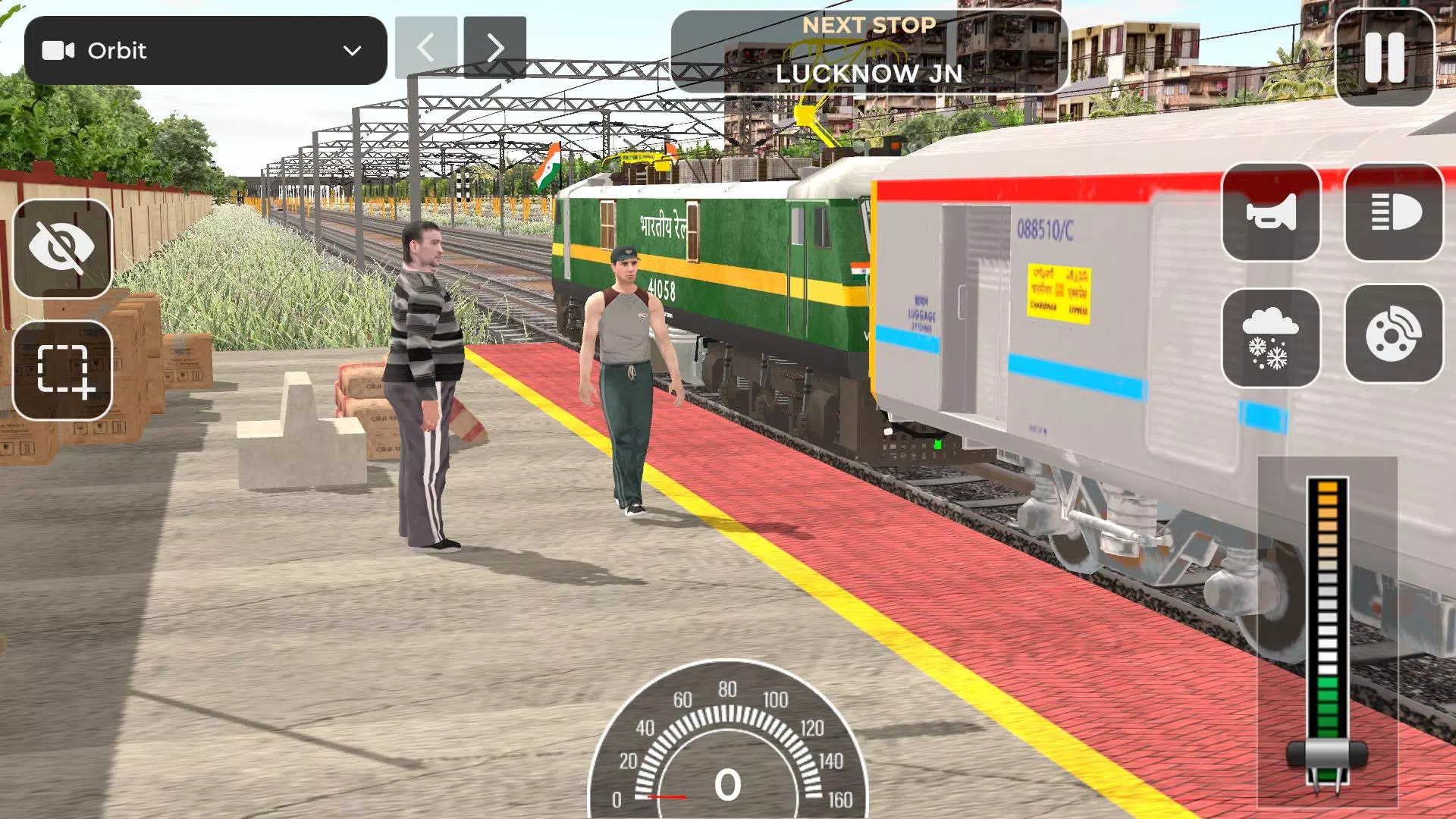 Indian Railway Train Simulator ekran görüntüsü 2