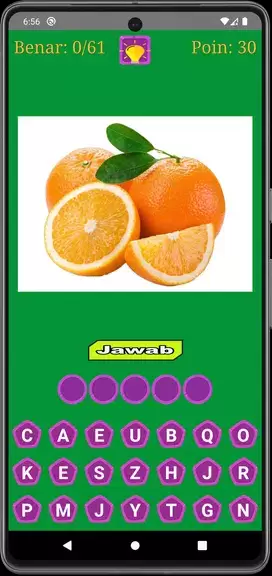Tebak Nama Buah Capture d’écran 4