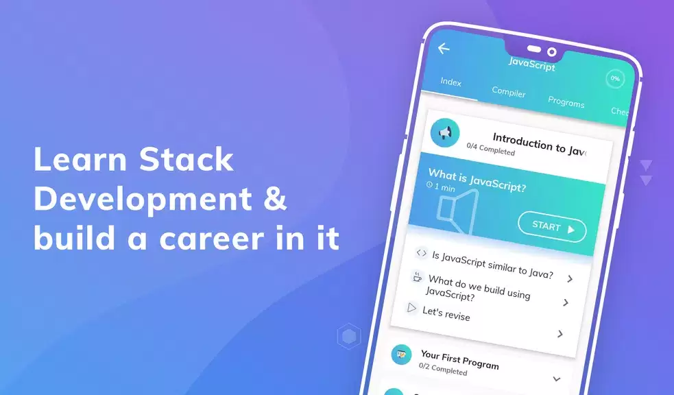 Learn Full Stack Development屏幕截圖3