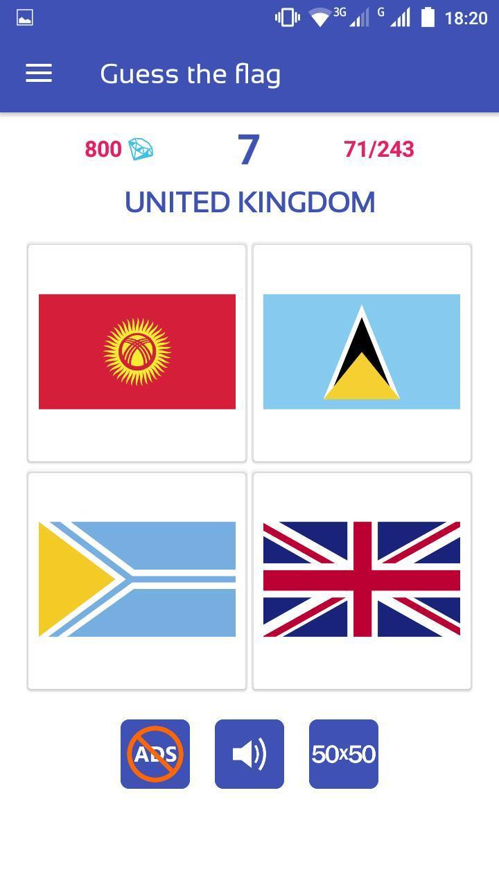 Screenshot Flags Quiz 1