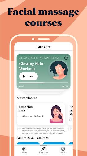 Luvly: Face Yoga & Exercise Tangkapan skrin 4