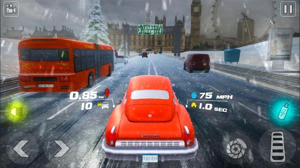 ภาพหน้าจอ Classic Car Games Race America Mod 1