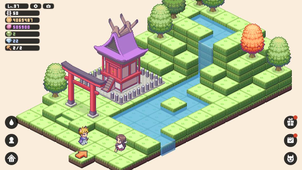 ภาพหน้าจอ Pixel Shrine JINJA Mod 3