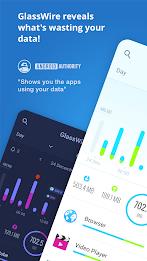 GlassWire Data Usage Monitor Captura de tela 1