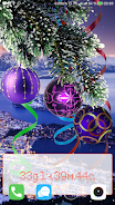 Christmas live wallpaper 스크린 샷 1