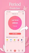 ภาพหน้าจอ Period Tracker - Cycle Tracker 1