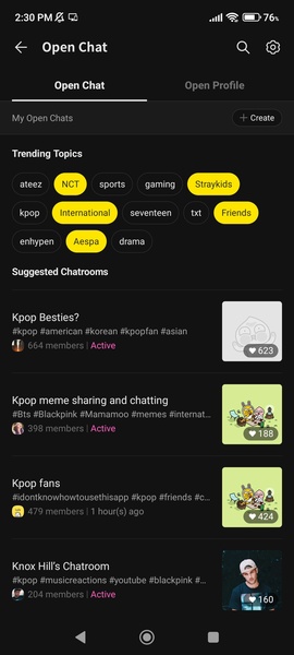 KakaoTalk: mensajería captura de pantalla 1