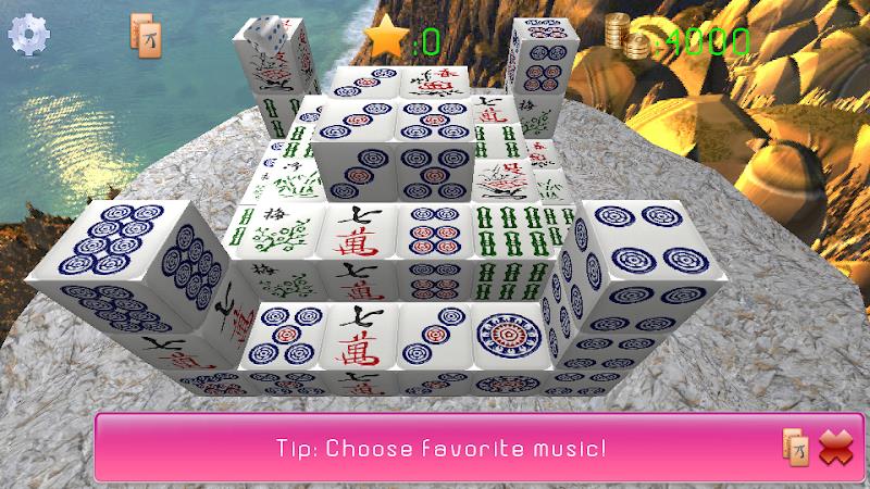 ภาพหน้าจอ Mahjong Cubic 3D 2