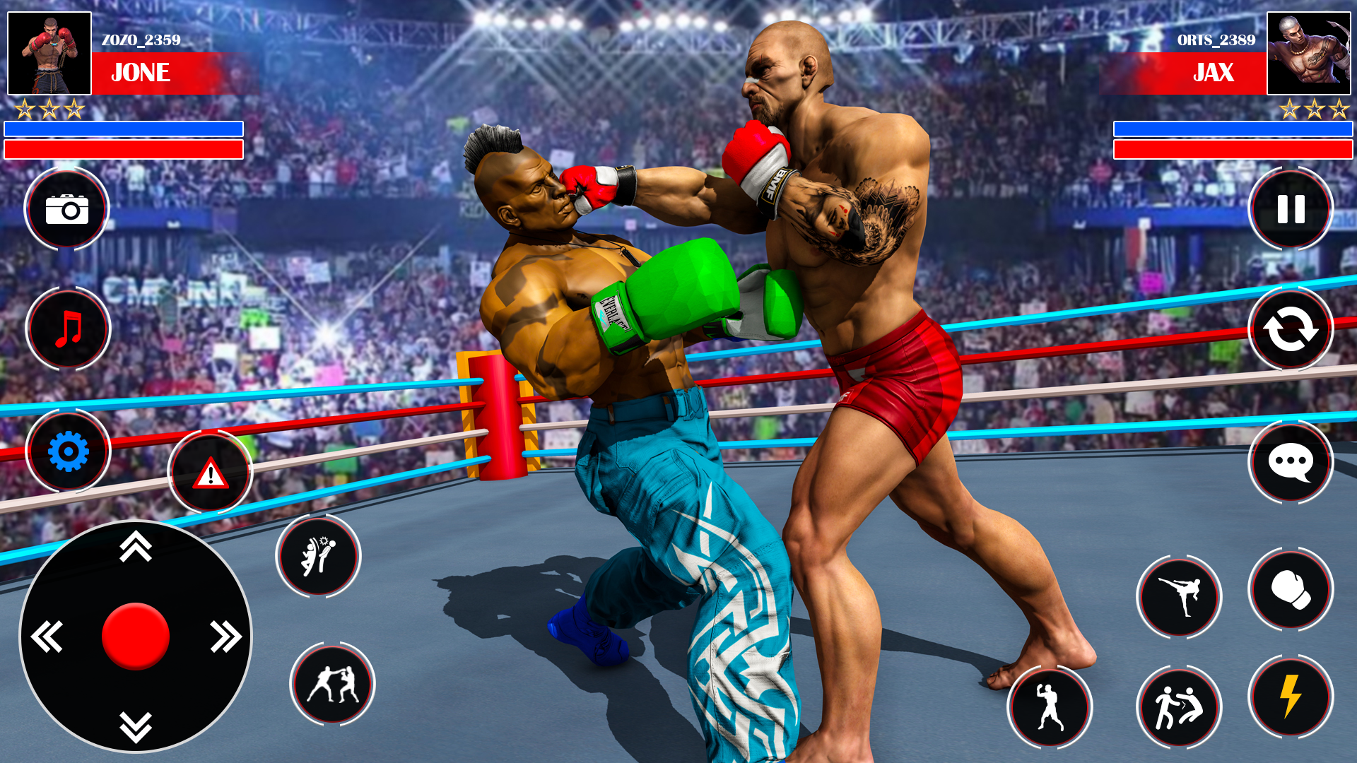 ภาพหน้าจอ Real Punch Boxing Games 3d 1