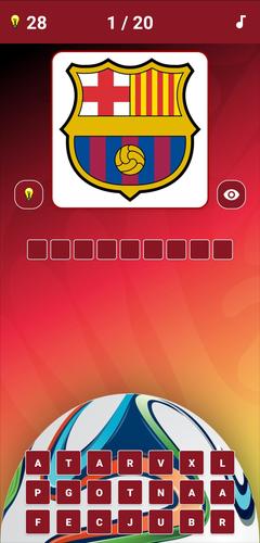 Guess the Soccer Logo Quiz экрана 3