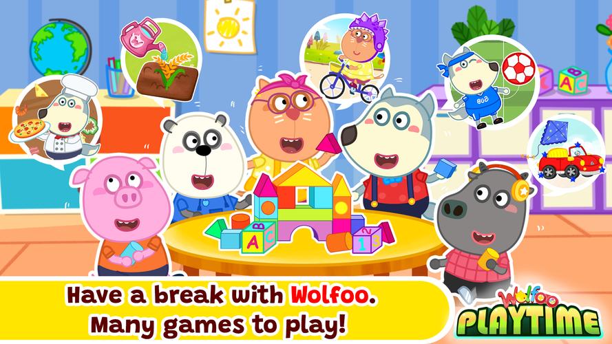 Wolfoo Playtime School Stories Capture d’écran1