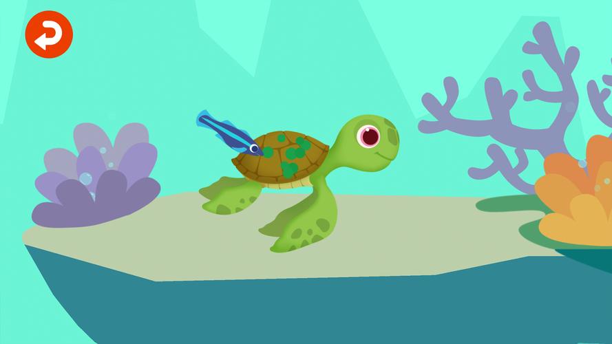 恐龍水族館 - 兒童海洋遊戲屏幕截圖2