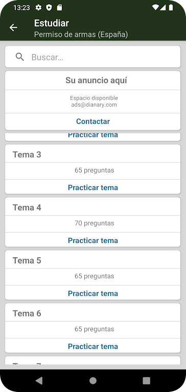 ExamenesCazador.com 스크린 샷 2