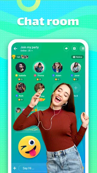 ภาพหน้าจอ Ola Party - Live, Chat & Party 4