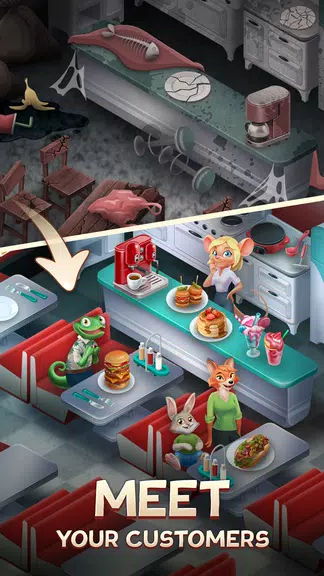 Merge Inn - Cafe Merge Game screenshot 3