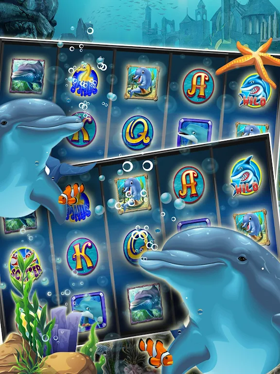 Lucky Dolphin Slots: Free Casino Slot Machines Capture d’écran1