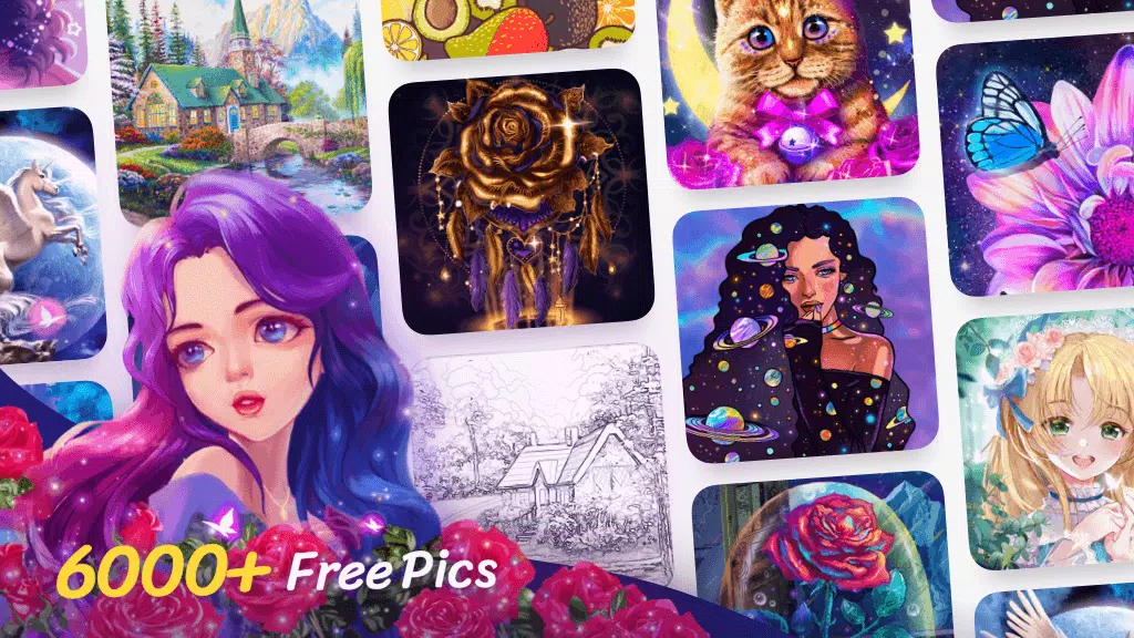 Colorscapes® - Color by Number screenshot 1