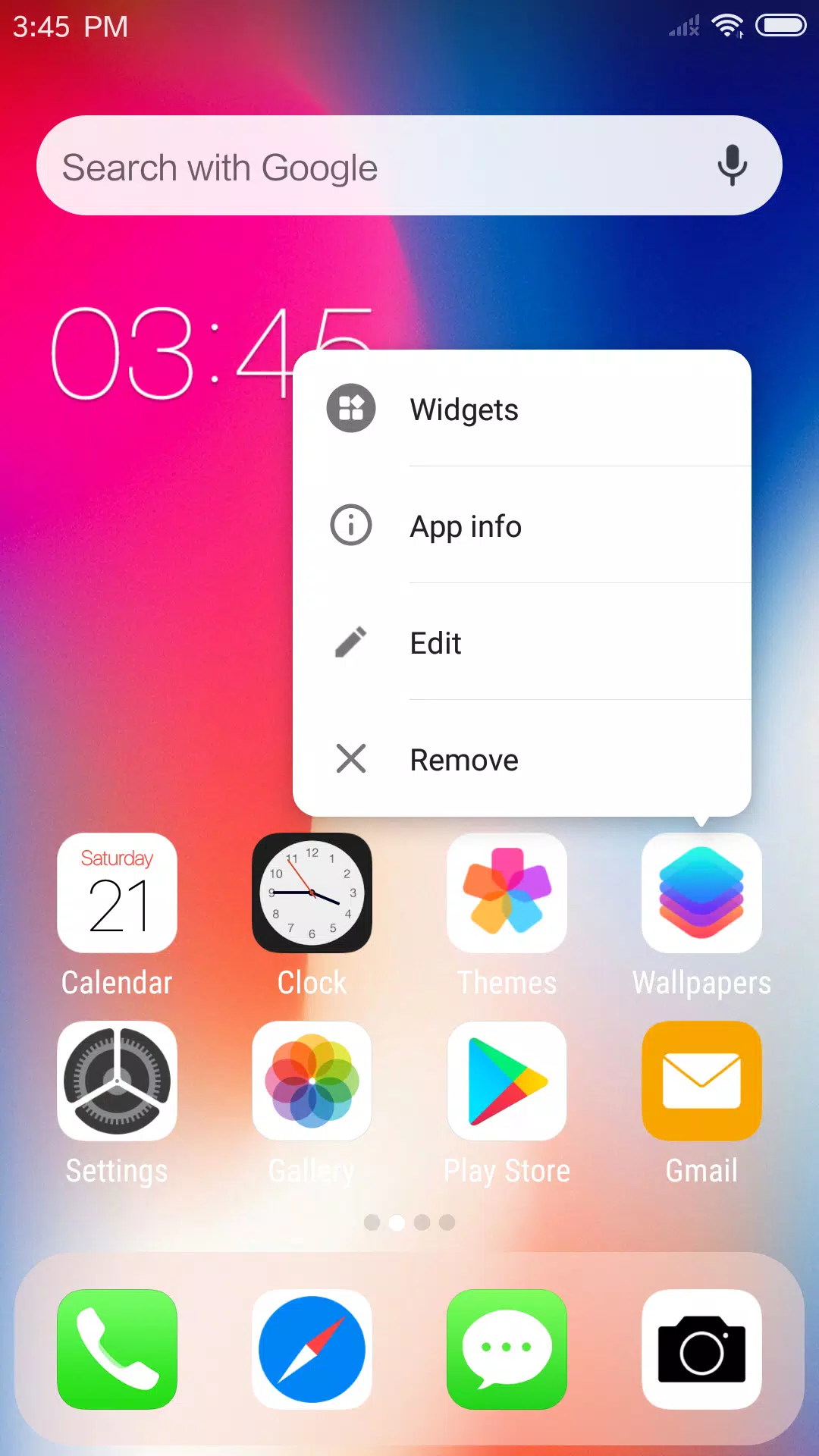 iLauncher screenshot 1