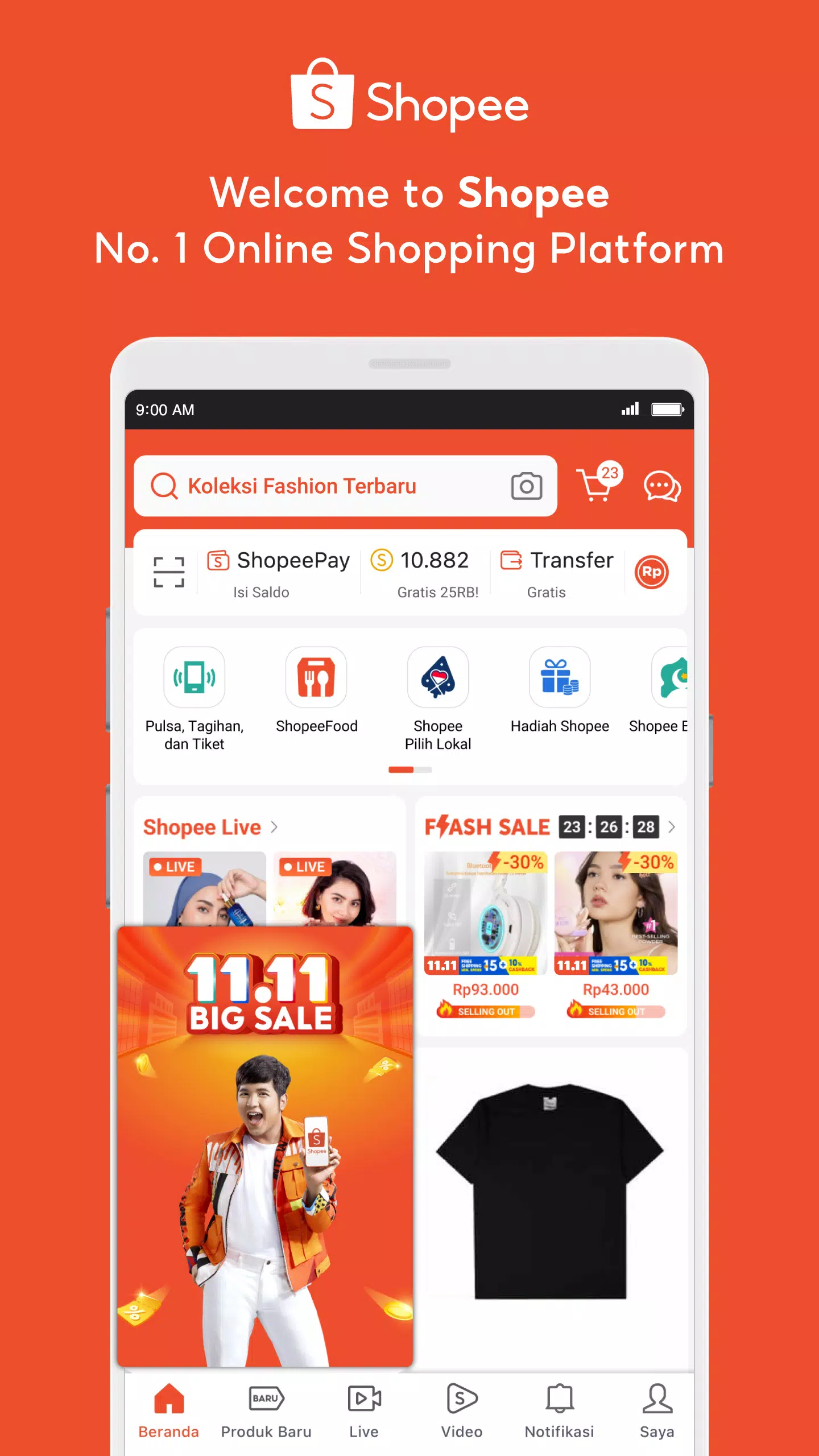 8.8 Shopee Live Maratonスクリーンショット1