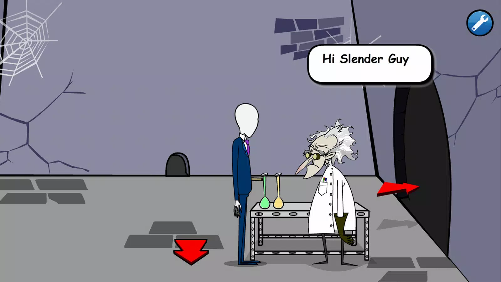 Slender Guy Saw Trap captura de pantalla 2