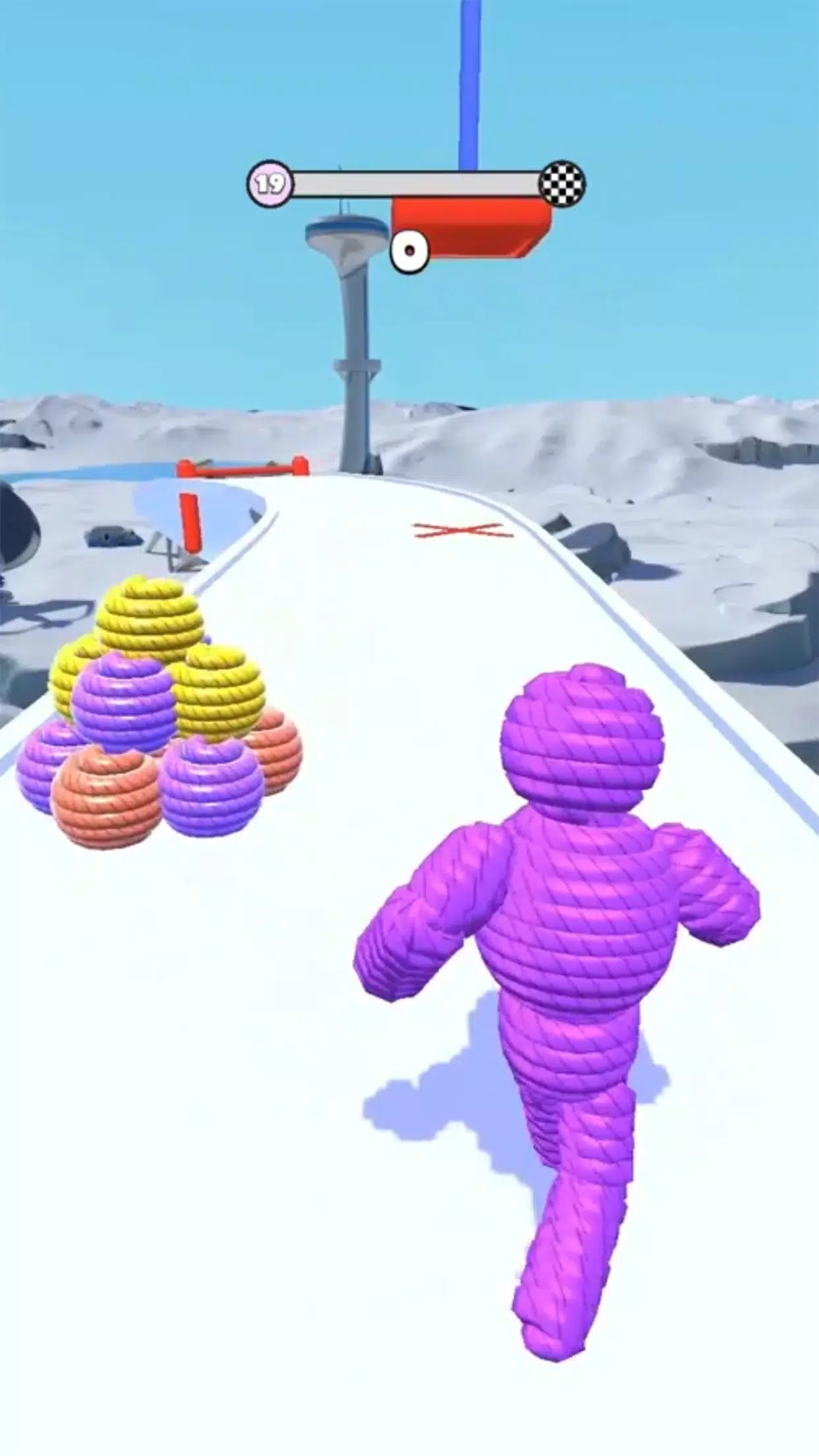 Rope-Man Run Capture d’écran1