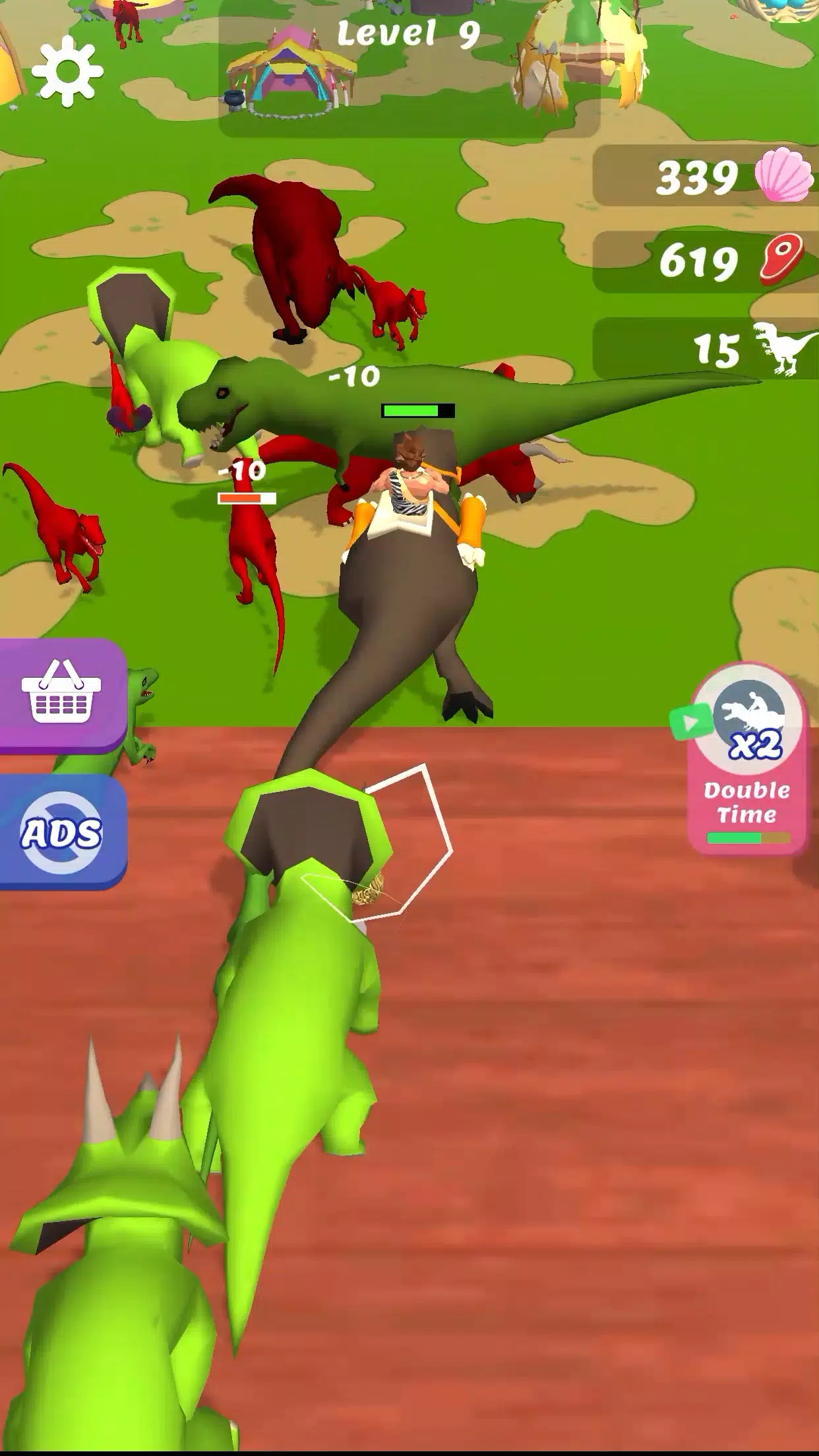 Dino Islands: Collect & Fight screenshot 4