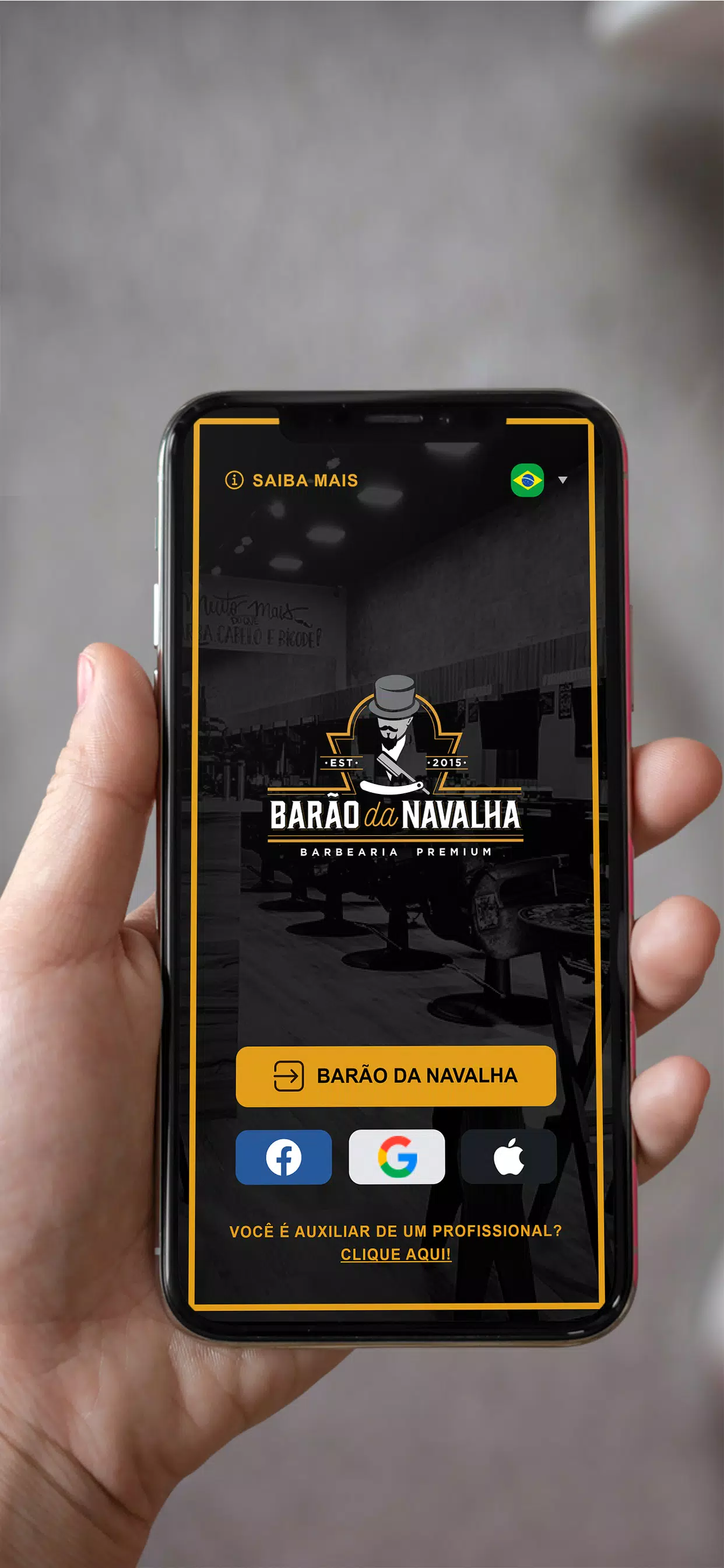 Barão da Navalha Barbearia captura de pantalla 1