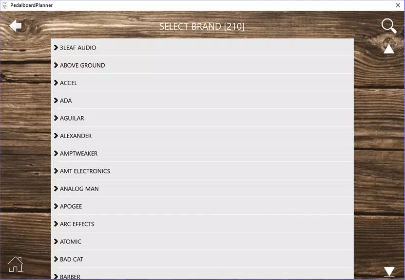 PedalboardPlanner Screenshot 3