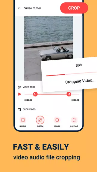 Video Cutter, Cropper, Audio C Screenshot 4