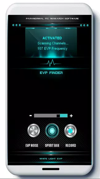 EVP Finder Spirit Box captura de pantalla 1