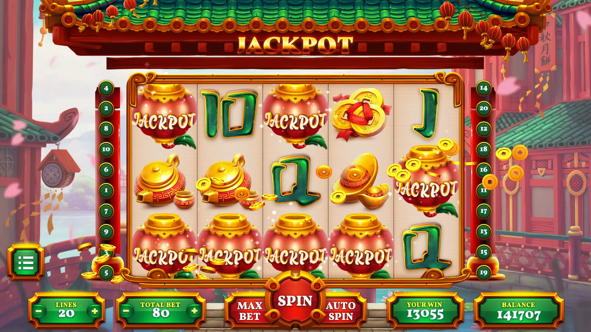 Gold Voyage Slots casino games screenshot 1