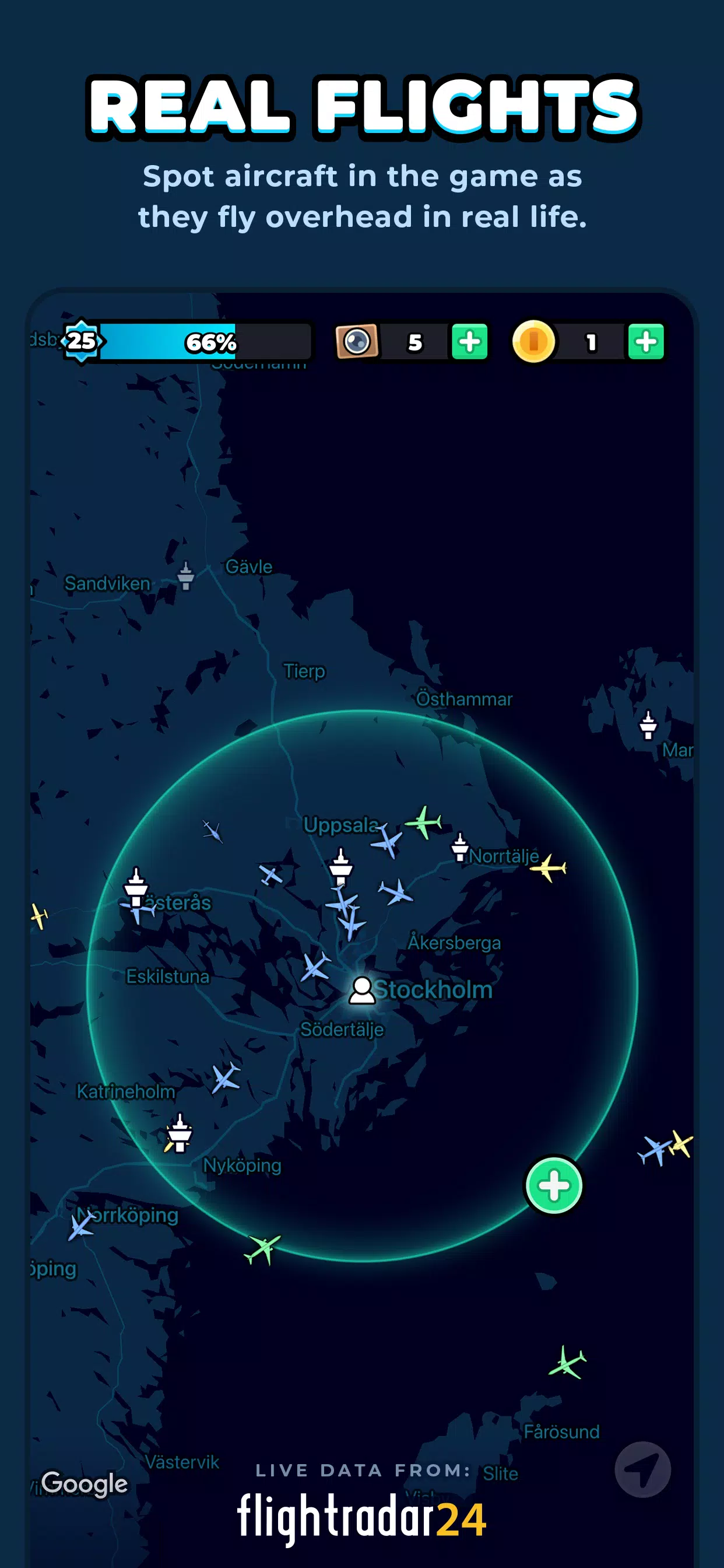 Skycards by Flightradar24 ကိုဖန်သားပြင်1