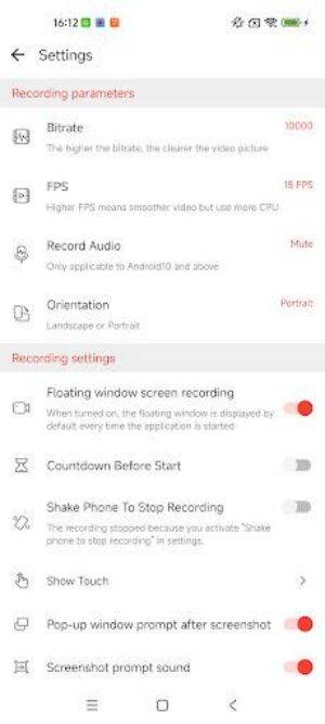 Screen Recorder: Nuts Recorder ကိုဖန်သားပြင်2