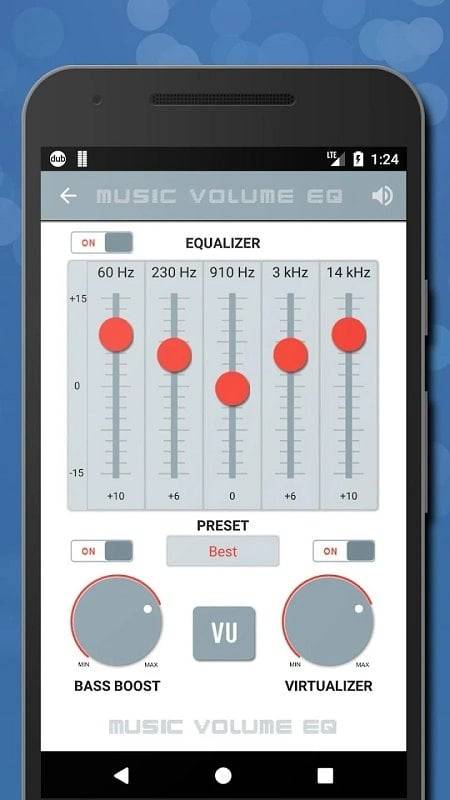 Music Volume EQ - Égaliseur Capture d’écran 2