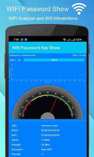 WiFi Password Show Analyzer Captura de tela 3