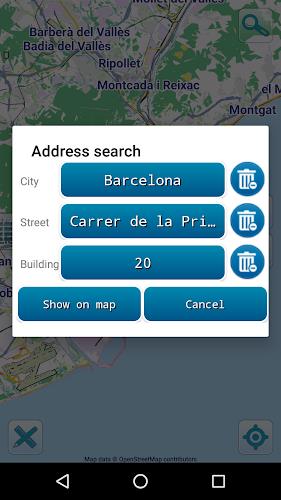 Map of Barcelona offline screenshot 3