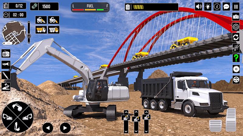 Construction Game: Truck Games ကိုဖန်သားပြင်1