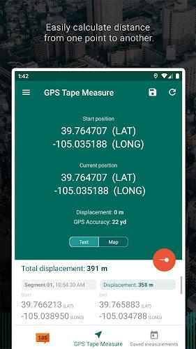 GPS Maßband Screenshot 3